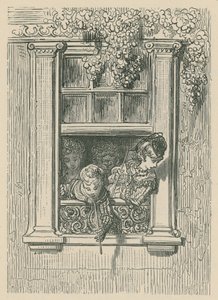 Een scène uit het leven in Londen door Gustave Dore